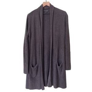 Barefoot Dreams CozyChic Lite Gray Soft Cardigan